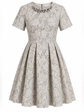 Blumarine Dress with Jewel Detail
